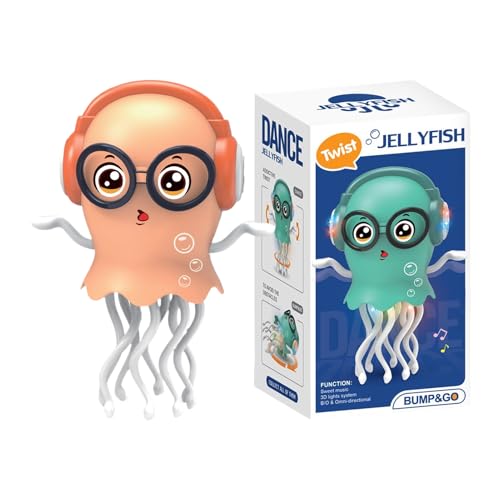 Opvonxeh Dancing Octopus Toy, Electric Crawling Toy, Interactive Playing Supply, Smart Entertainment Product for Kids, Children’s Room, Early Development, and Fun Motor Skill Activities von Opvonxeh