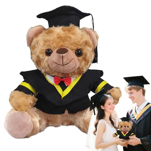 Opvonxeh Graduation – weiches Plüschtier für Absolventen | und Kuscheltier als Dekoration für Abschlussfeier, Universität und Schule Opvonxeh Graduation – weiches Plüschtier für Absolventen | und Kuscheltier als Dekoration für Abschlussfeier, Universität und Schule von Opvonxeh