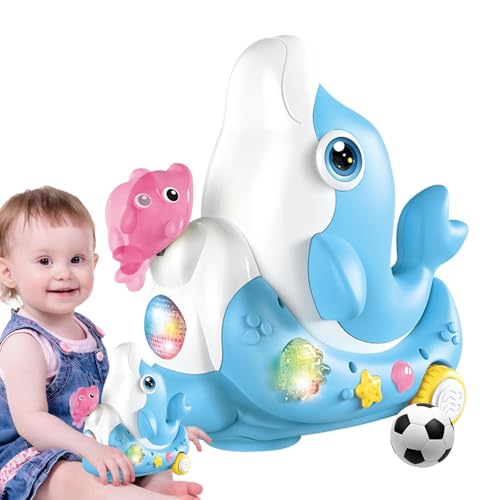 Opvonxeh Musical Dolphin Toddler Toys, Blowing Ball Design Dolphin, Walking Dolphin Toy, Dolphin Musical Toy, Light Up Dolphin Toy, Interactive Toddler Toys, Boys and Girls Toys Opvonxeh Musical Dolphin Toddler Toys, Blowing Ball Design Dolphin, Walking Dolphin Toy, Dolphin Musical Toy, Light Up Dolphin Toy, Interactive Toddler Toys, Boys and Girls Toys von Opvonxeh