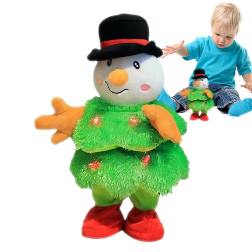 Opvonxeh Singsender Tanzender - Gefüllte Weihnachts Singende Tanzende Puppe - Weihnachtsdeko Interaktive Musikalische Puppe Für Zuhause Wohnzimmer Büro Hotel Opvonxeh Singsender Tanzender - Gefüllte Weihnachts Singende Tanzende Puppe - Weihnachtsdeko Interaktive Musikalische Puppe Für Zuhause Wohnzimmer Büro Hotel von Opvonxeh