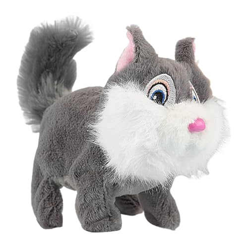 Opvonxeh Squirrel Stuffed Animal, Interactive Walking Toy, Electric Plush, Sturdy Soft Comforting Doll, 7.48x3.15x6.1 inches Portable Engaging Plush for Kids, Teens, and Gift Giving Opvonxeh Squirrel Stuffed Animal, Interactive Walking Toy, Electric Plush, Sturdy Soft Comforting Doll, 7.48x3.15x6.1 inches Portable Engaging Plush for Kids, Teens, and Gift Giving von Opvonxeh