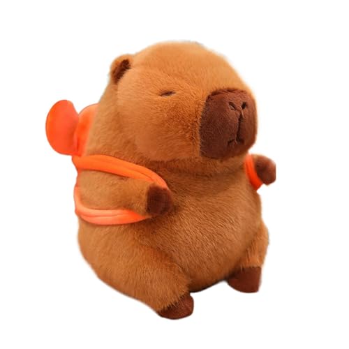 Opvonxeh Stuffed Animal Pillow, Cute Capybara Toy, Capybaras Cuddle Pillows, Capybara Hugging Doll, 8.66x5.91x3.94 Inches, Perfect for Bedtime Snuggles, Naps, or Lounging on The Couch von Opvonxeh