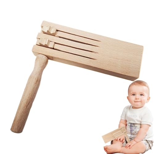 Ratchet Noise Maker, Traditional Mexican Rattle, Educational Spin Noisemaker Toy for Parties, Sporting Events, Musical Instruments, Fun Sound Maker Kids and Adults Ratchet Noise Maker, Traditional Mexican Rattle, Educational Spin Noisemaker Toy for Parties, Sporting Events, Musical Instruments, Fun Sound Maker Kids and Adults von Opvonxeh