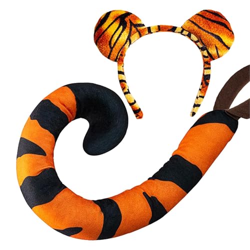 Tiger Tail Headband, Cosplay Tiger Headband, Animal Costume Ear, Tail Cosplay Costume, Halloween Tiger Wear, Seasonal Dress Up, Children's Day Headwear, Cosplay Tail Accessory, Tiger Headwear Tiger Tail Headband, Cosplay Tiger Headband, Animal Costume Ear, Tail Cosplay Costume, Halloween Tiger Wear, Seasonal Dress Up, Children's Day Headwear, Cosplay Tail Accessory, Tiger Headwear von Opvonxeh