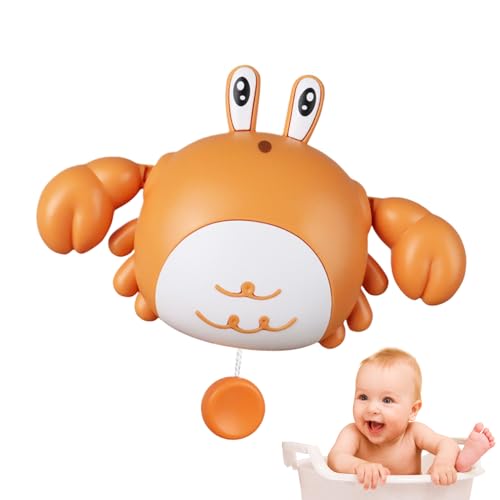 Toddler Bath Toy, Cute Crab Shape Interactive Wind-Up Floating Companion Kids, Perfect Parent-Child Playtime Toy for Daycare, Beach, Travel, Water Activities Boys and Girls Toddler Bath Toy, Cute Crab Shape Interactive Wind-Up Floating Companion Kids, Perfect Parent-Child Playtime Toy for Daycare, Beach, Travel, Water Activities Boys and Girls von Opvonxeh