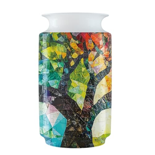 Vase Puzzle, Flower Pot Building Model Kit for Craft Enthusiasts, Womens Relaxing and Challenging Activity, Decor, Mothers Day, Birthday 4.53x8.07 Inches Vase Puzzle, Flower Pot Building Model Kit for Craft Enthusiasts, Womens Relaxing and Challenging Activity, Decor, Mothers Day, Birthday 4.53x8.07 Inches von Opvonxeh