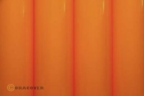 Oracover 21-065-010 Bügelfolie (L x B) 10m x 60cm Signal-Orange (fluoreszierend) von Oracover