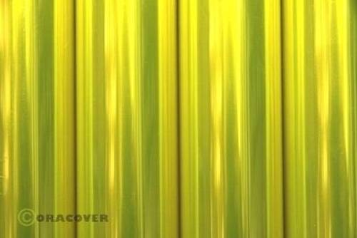 Oracover 321-035-010 Bügelfolie Air Outdoor (L x B) 10m x 60cm Gelb (transparent-floureszierend) von Oracover