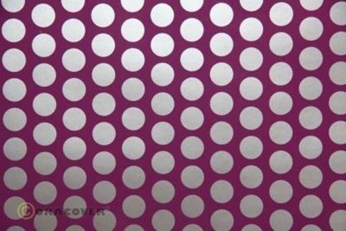 Oracover 45-054-091-002 Klebefolie Orastick Fun 1 (L x B) 2m x 60cm Violett-Silber von Oracover