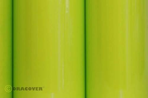Oracover 80-049-010 Plotterfolie Easyplot (L x B) 10m x 60cm Transparent-Hellgrün von Oracover