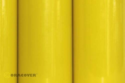 Oracover 84-039-010 Plotterfolie Easyplot (L x B) 10m x 38cm Transparent-Gelb von Oracover
