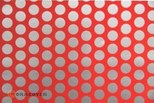 Oracover 90-021-091-010 Plotterfolie Easyplot Fun 1 (L x B) 10m x 60cm Rot, Silber von Oracover