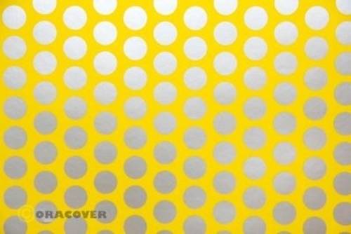 Oracover 90-033-091-010 Plotterfolie Easyplot Fun 1 (L x B) 10m x 60cm Gelb, Silber von Oracover