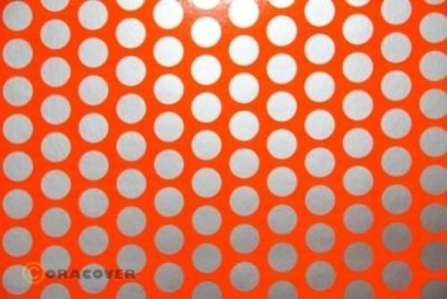 Oracover 92-064-091-002 Plotterfolie Easyplot Fun 1 (L x B) 2m x 20cm Rot, Orange, Silber von Oracover