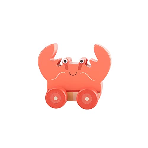 Orange Tree Toys OTT07033 Holzspielzeug, Krabbenspielzeug, Tierfahrzeuge, 1 Jahr alt, Auto-Spielzeug, lustiges pädagogisches kleines Welt-Spielzeug, frühes Entwicklungs- und Aktivitätsspielzeug Orange Tree Toys OTT07033 Holzspielzeug, Krabbenspielzeug, Tierfahrzeuge, 1 Jahr alt, Auto-Spielzeug, lustiges pädagogisches kleines Welt-Spielzeug, frühes Entwicklungs- und Aktivitätsspielzeug von Orange Tree Toys