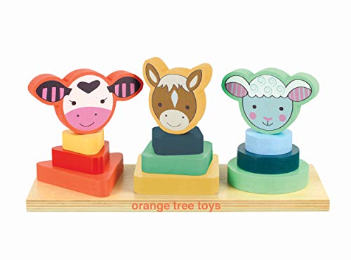 Orange Tree Toys Farm Animals Formstapler von Orange Tree Toys