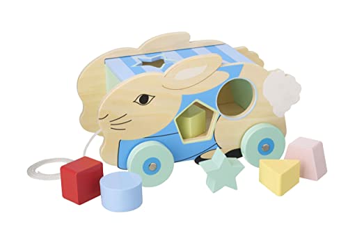 Peter Rabbit Toys – Peter Rabbit Pull Along Toy Shape Sorter, Wooden Toys – Early Development & Activity Toys for Boys Girls, Toddler Toys - Official Licensed Peter Rabbit Gifts by Orange Tree Toys Peter Rabbit Toys – Peter Rabbit Pull Along Toy Shape Sorter, Wooden Toys – Early Development & Activity Toys for Boys Girls, Toddler Toys - Official Licensed Peter Rabbit Gifts by Orange Tree Toys von Orange Tree Toys