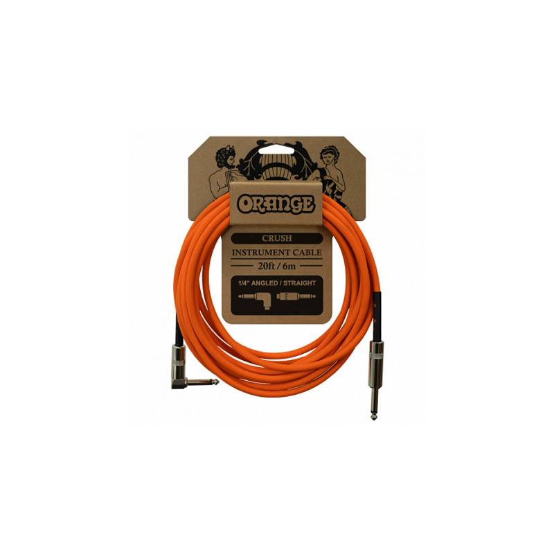 Orange Instrument Cable Angled 6m Instrumentenkabel von Orange