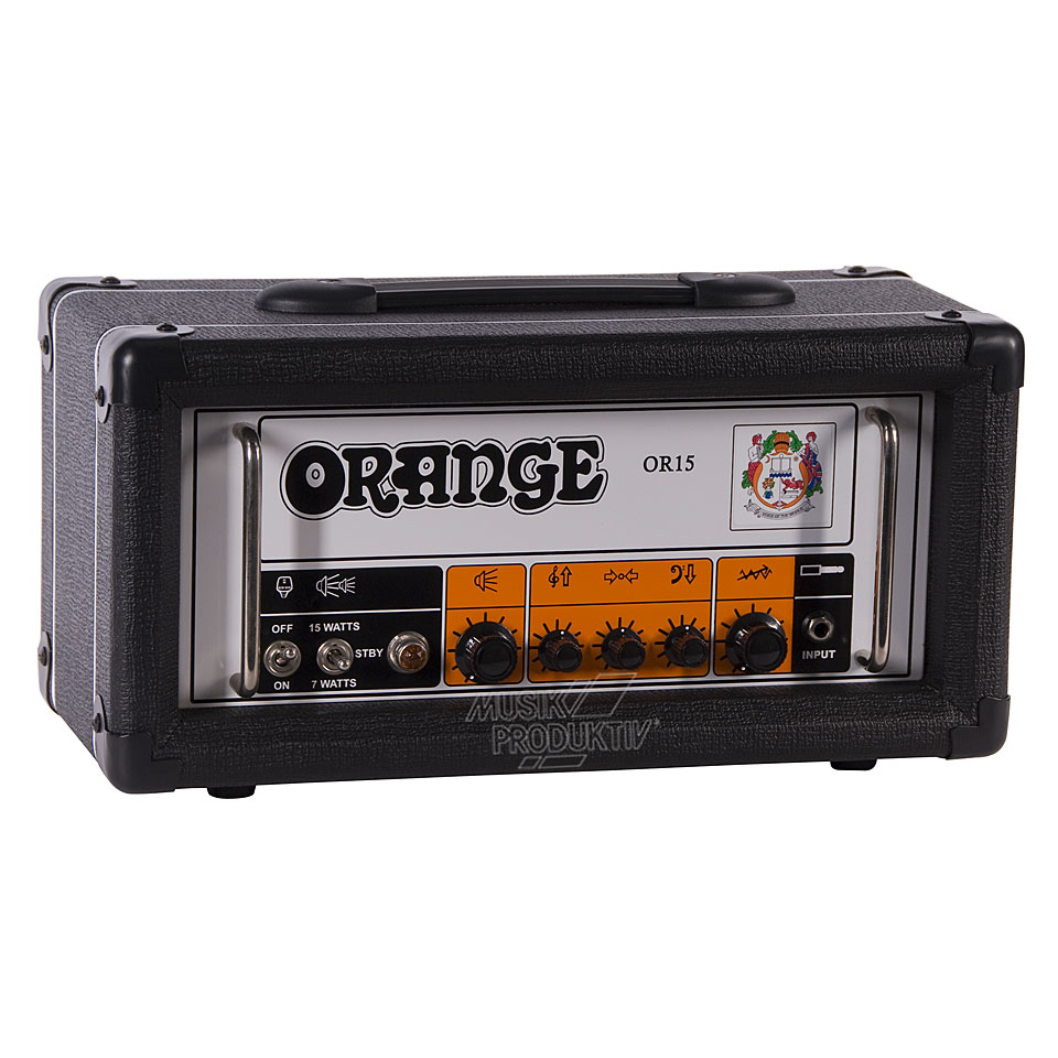 Orange OR15H BLK Topteil E-Gitarre von Orange