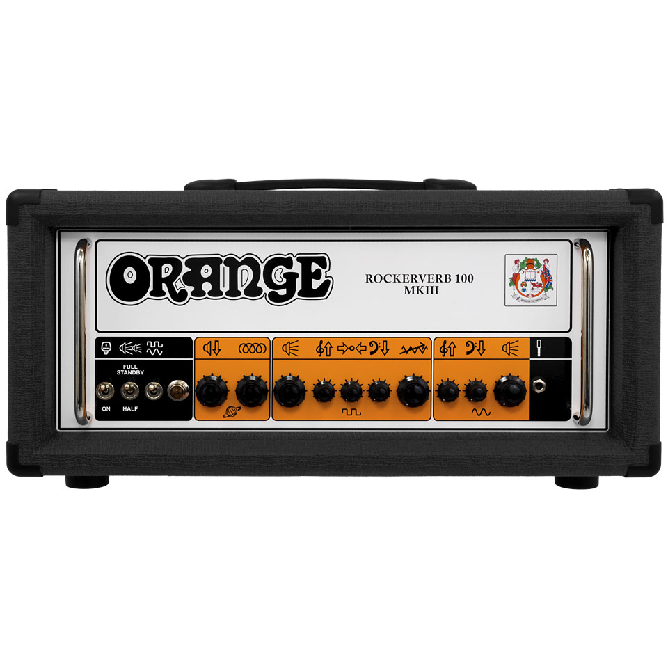 Orange Rockerverb 100H MK III BK Topteil E-Gitarre von Orange