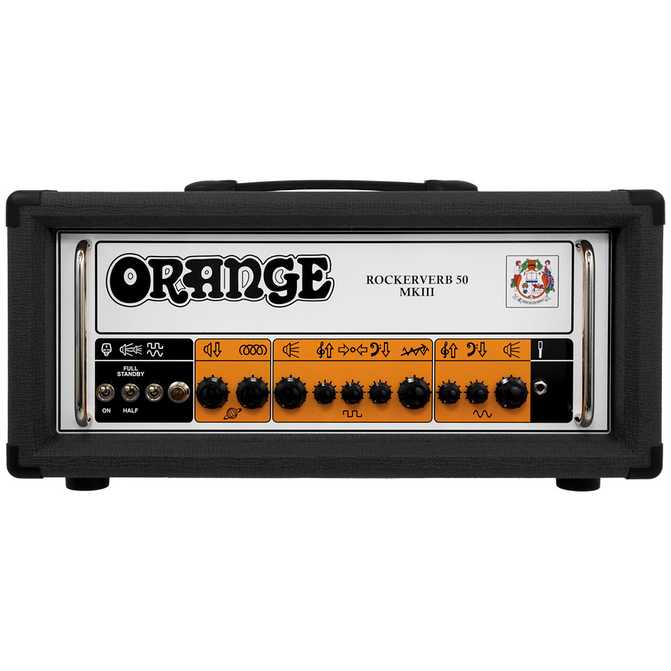 Orange Rockerverb 50H MK III BK Topteil E-Gitarre von Orange