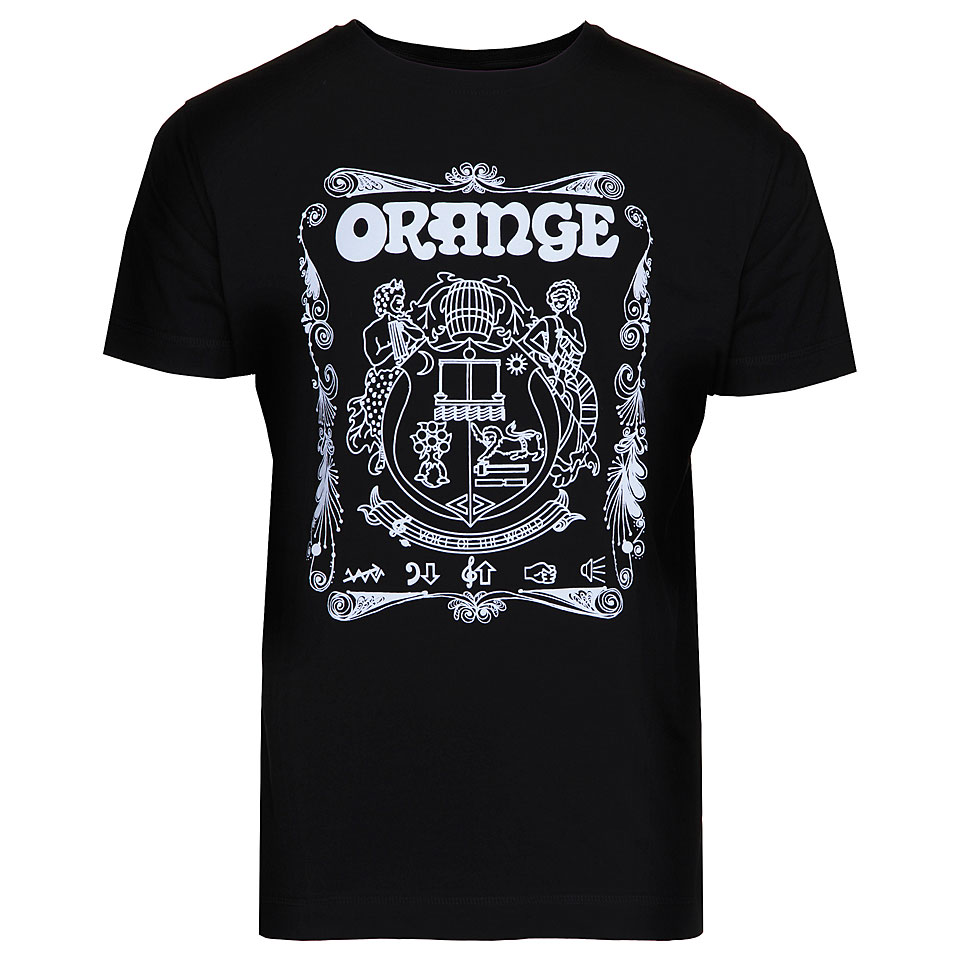 Orange T-Shirt Crest BLK L T-Shirt Orange T-Shirt Crest BLK L T-Shirt von Orange