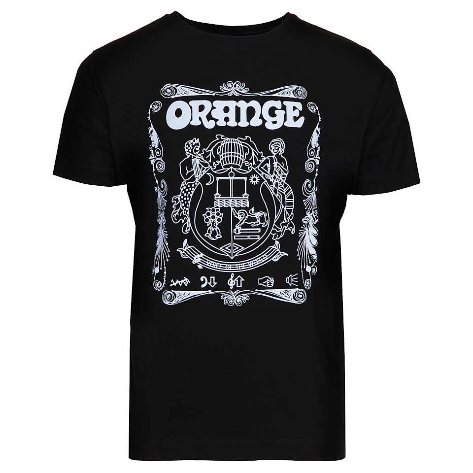 Orange T-Shirt Crest BLK M T-Shirt Orange T-Shirt Crest BLK M T-Shirt von Orange