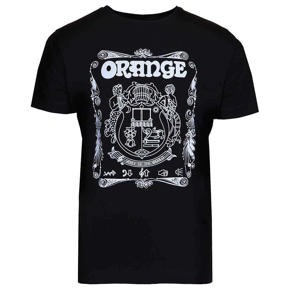 Orange T-Shirt Crest BLK XL T-Shirt Orange T-Shirt Crest BLK XL T-Shirt von Orange