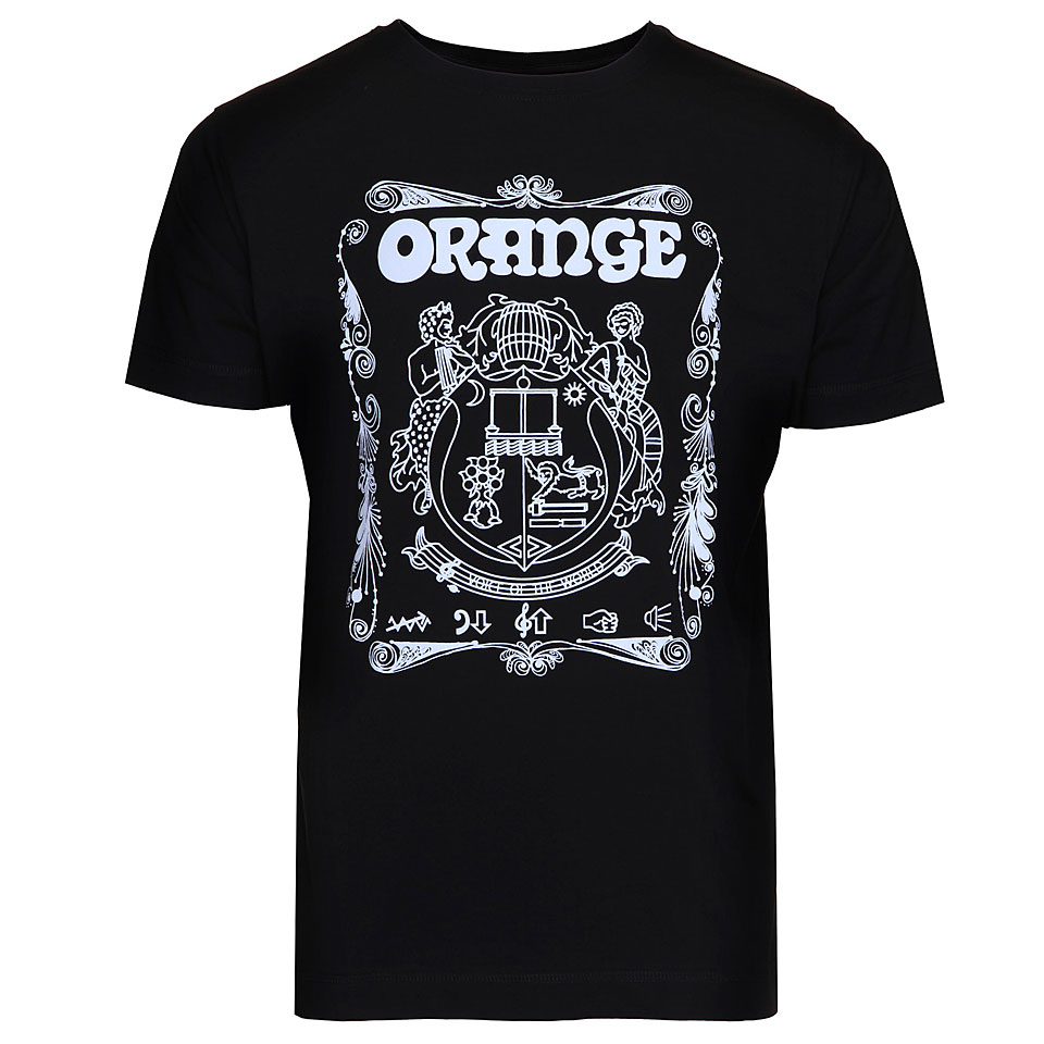 Orange T-Shirt Crest BLK XXL T-Shirt Orange T-Shirt Crest BLK XXL T-Shirt von Orange