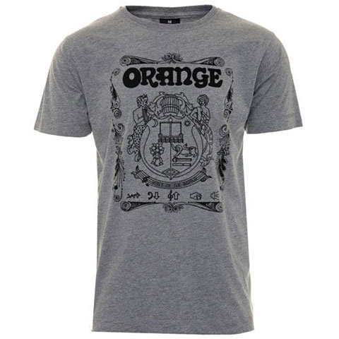 Orange T-Shirt Crest GREY S T-Shirt von Orange