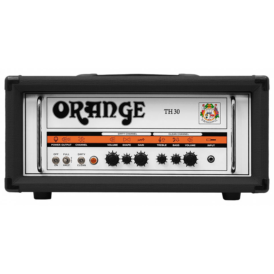 Orange Thunder TH30H BLK Topteil E-Gitarre von Orange