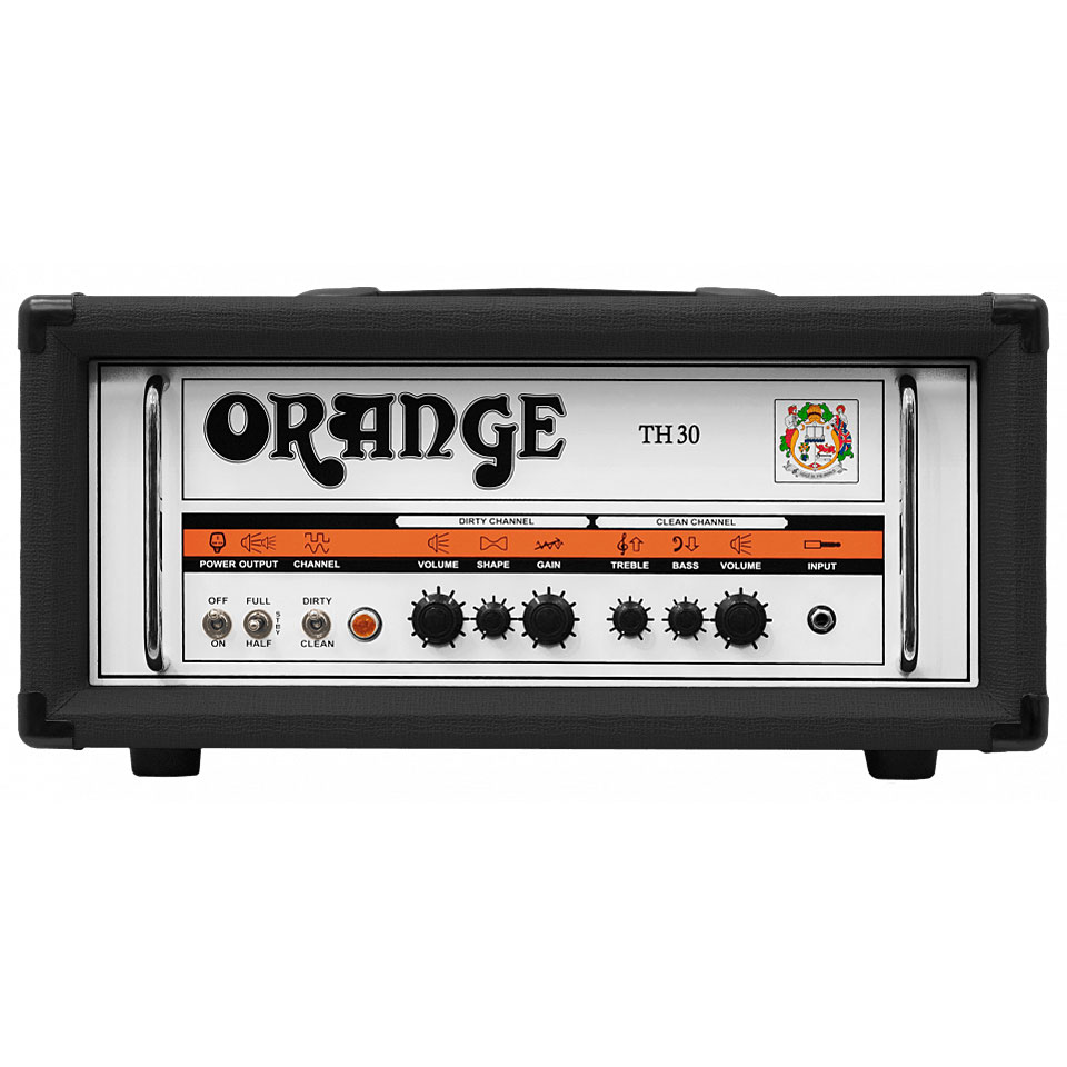 Orange Thunder TH30H BLK Topteil E-Gitarre Orange Thunder TH30H BLK Topteil E-Gitarre von Orange