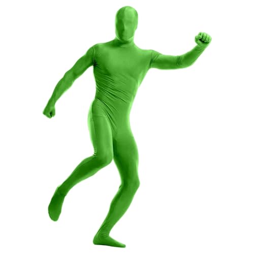 Ganzkörperanzug Orange, Herren Body GanzkörperOverall für Erwachsene, Open Face Cosplay Jumpsuit Tight Damen Manner ganzkörper Slenderman Kostüm Halloween Weihnachten Unisex (01 Mint Green, XXXL) Ganzkörperanzug Orange, Herren Body GanzkörperOverall für Erwachsene, Open Face Cosplay Jumpsuit Tight Damen Manner ganzkörper Slenderman Kostüm Halloween Weihnachten Unisex (01 Mint Green, XXXL) von Orbgons