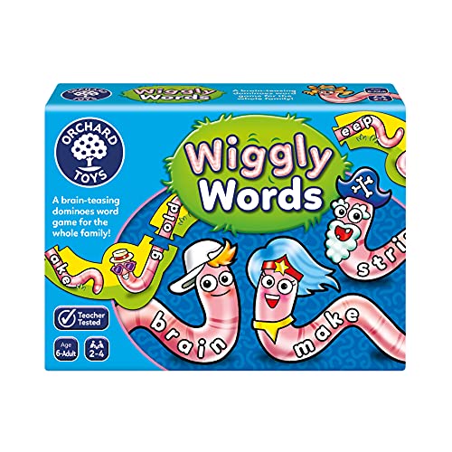 Orchard Toys Wiggly Words Game, Educational and Fun Spelling Game, Fun Family Game, Perfect for Kids Age 6-Adult von Orchard Toys