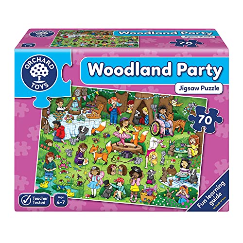 Orchard Toys Woodland Party Puzzle, englische Version von Orchard Toys