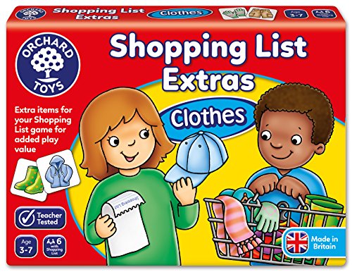 Orchard Toys Einkaufsliste Spiel "Shopping List" Kleidersammlung (Englische Sprache) von Orchard