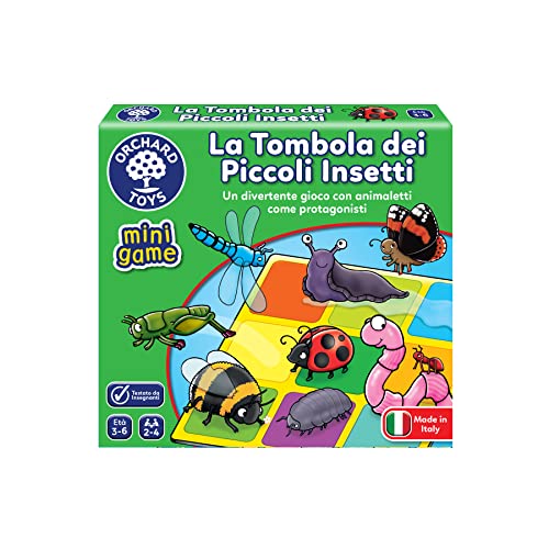 Orchard Toys La Tombola dei Piccolo Insekten, Lernspiel für Kinder von 3 bis 6 Jahren Orchard Toys La Tombola dei Piccolo Insekten, Lernspiel für Kinder von 3 bis 6 Jahren von Orchard Toys