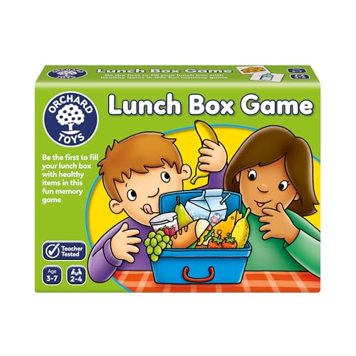 Orchard Toys Lunch Box Game, A Fun Memory Game, Perfect for Children Age 3-7, Educational Game Toy, Family Game von Orchard Toys