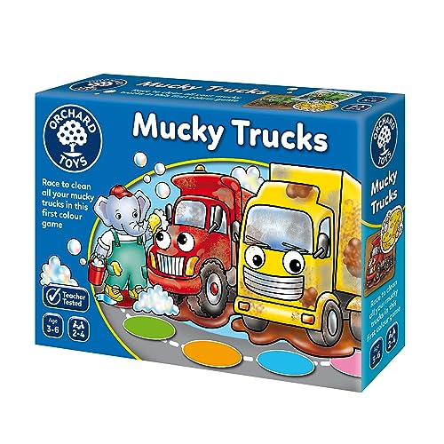 Orchard Toys - Mucky Truck Spiel, Für Kinder im Alter von 3-6 Jahren Orchard Toys - Mucky Truck Spiel, Für Kinder im Alter von 3-6 Jahren von Orchard Toys