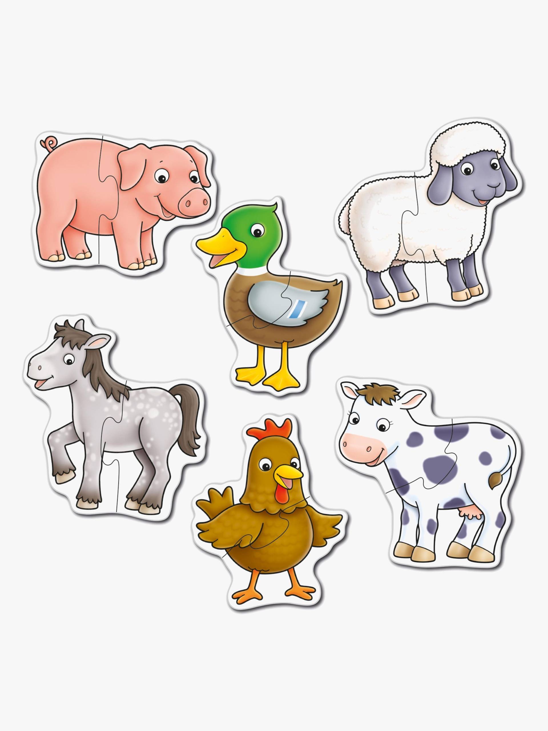 Orchard Toys Puzzle Bauernhof 6-in-1 von Orchard Toys