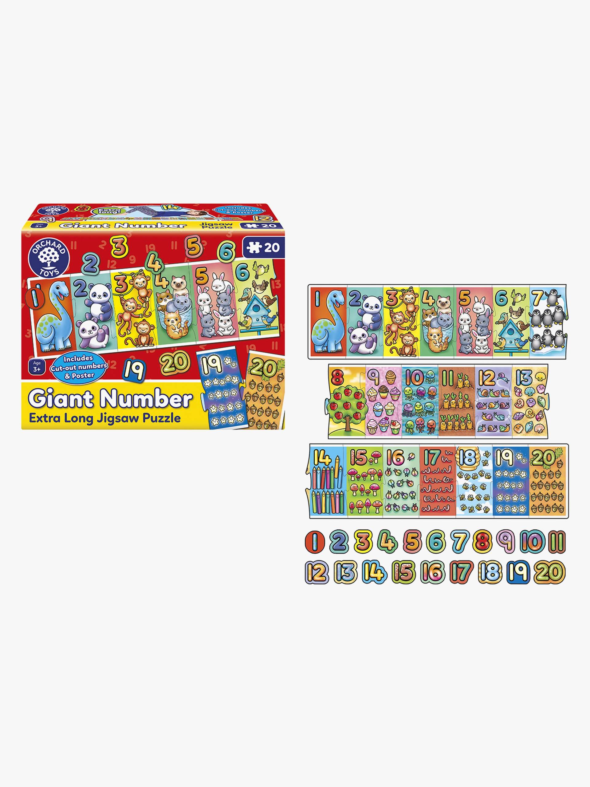 Orchard Toys Puzzle Große Zahlen 20 Teile von Orchard Toys
