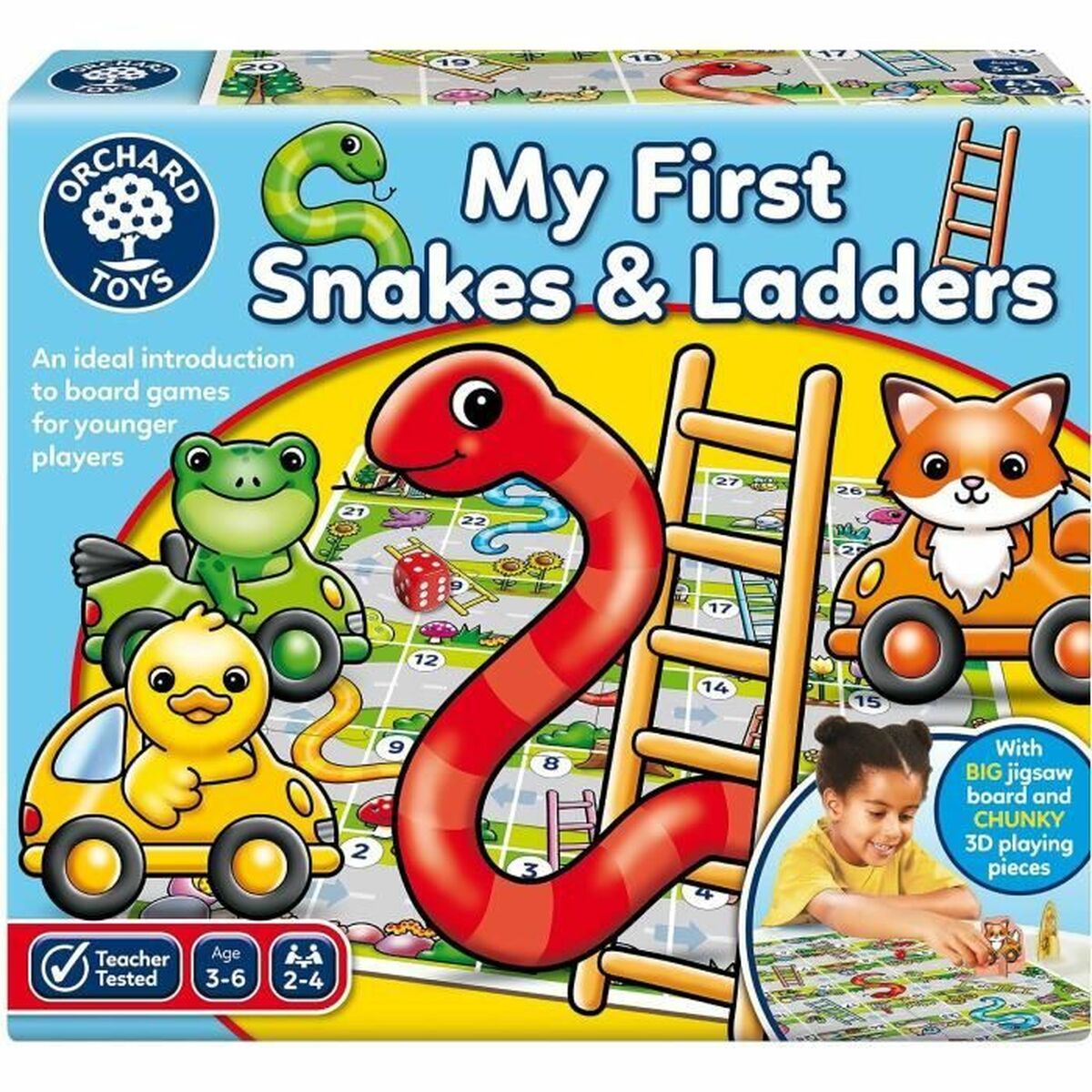 Lernspiel Orchard My First Snakes & Ladders (FR) von Orchard