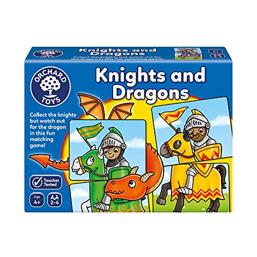 Orchard Toys Knights & Dragons Game, A Fun Educational Memory Game for Kids Age 4+. von Orchard