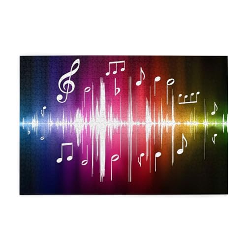 Springende Musiknoten Druck Puzzle Personalisierte Puzzle Holzpuzzle Lustiges Puzzle 1000 Teile Für Erwachsene Geburtstag Xmas Geschenk Springende Musiknoten Druck Puzzle Personalisierte Puzzle Holzpuzzle Lustiges Puzzle 1000 Teile Für Erwachsene Geburtstag Xmas Geschenk von OrcoW