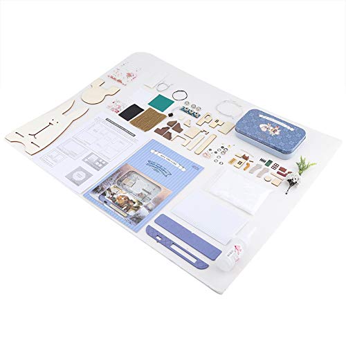 DIY Doll's House Miniature Kit, Kreatives Zimmer Ideales DIY - mit Möbeln für Freunde, Liebhaber und Familien (Ramble Im Winter) (Winterstreifen) von Oreilet