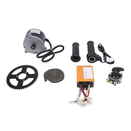 Oreilet 24 V 450W Elektrisch Gebürstetem Motorkit, Kupferbewegung, Vielfältiger Modifikationssatz mit Kettenrad, Kette, Gasgriffe, Rückwärts -Vorwärtsschalter für die Modifizierte Elektrozyklus Oreilet 24 V 450W Elektrisch Gebürstetem Motorkit, Kupferbewegung, Vielfältiger Modifikationssatz mit Kettenrad, Kette, Gasgriffe, Rückwärts -Vorwärtsschalter für die Modifizierte Elektrozyklus von Oreilet