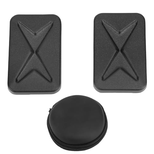 Oreilet Magnetischer Schieber Egler Fidget-Spielzeug, Stress-Fidget mit Aufbewahrung Tasche, Coole Büro-Gadgets für Entspannungs-Meditation-Reise-Arbeits Geschenke (Black) von Oreilet