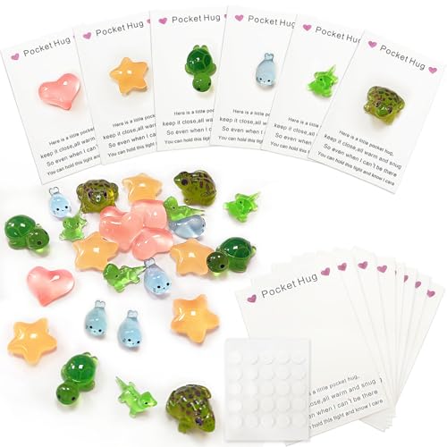 36 Sets Pocket Hug Cards, Glow in The Dark, for Exchange Relationship Cards Colleagues Family Distance Social Celebration of Life Gift 36 Sets Pocket Hug Cards, Glow in The Dark, for Exchange Relationship Cards Colleagues Family Distance Social Celebration of Life Gift von OrgMemory