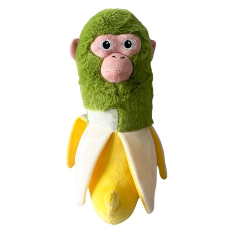 Plüschtier Tung Tung Tung Sahur Tralalero Tralala Meme-Hai Figur mit Sneakers Viral AI Brainrot Trendspielzeug Kinder Erwachsene Kultfigur Internet-Memes Lustiges Kuschelhai (Shimpanzinni Bananini) von Oriental eLife
