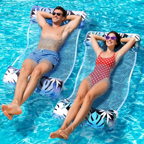 Orifinter Luftmatratze Pool, Pool Spielzeug Luftmatratze Wasser, Pool Zubehör Wasserhängematte, Luftmatratze Pool Erwachsene, 4 IN 1 Wasserspielzeug für Sessel Hängematte Matratzen Sitz Orifinter Luftmatratze Pool, Pool Spielzeug Luftmatratze Wasser, Pool Zubehör Wasserhängematte, Luftmatratze Pool Erwachsene, 4 IN 1 Wasserspielzeug für Sessel Hängematte Matratzen Sitz von Orifinter